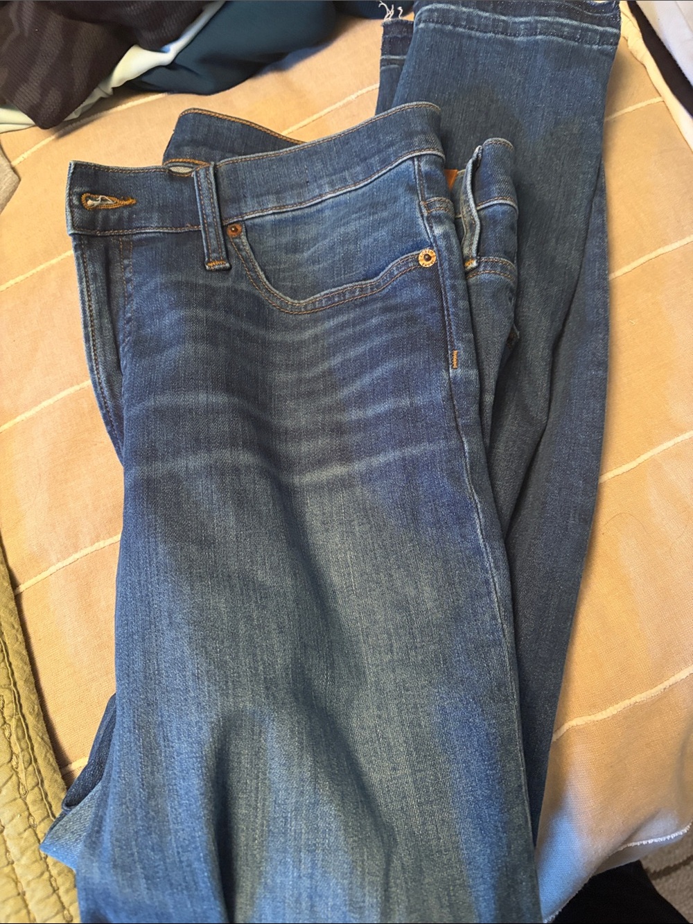 J.Crew women’s skinny Blue Denim Jeans NWOT - Picture 2 of 3